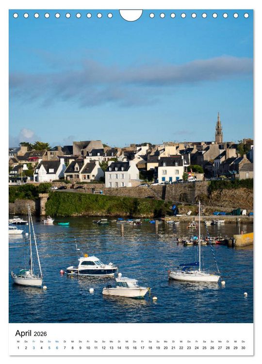 Produktbild: Du sch&ouml;ne Bretagne (Wandkalender 2026 DIN A4 hoch), CALVENDO Monatskalender