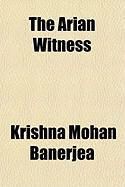 Produktbild: The Arian Witness
