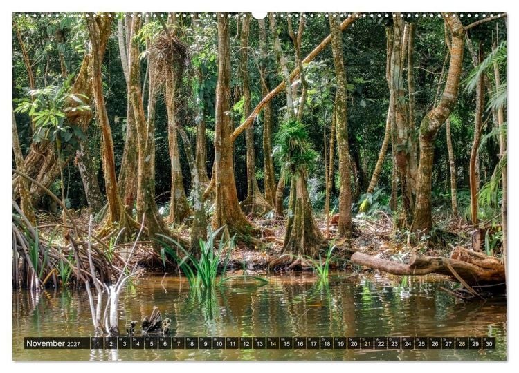 Produktbild: Naturwelt Mittelamerika (Wandkalender 2027 DIN A2 quer), CALVENDO Monatskalender