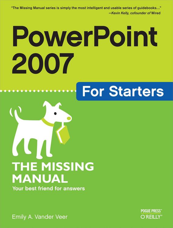 Produktbild: PowerPoint 2007 for Starters: The Missing Manual
