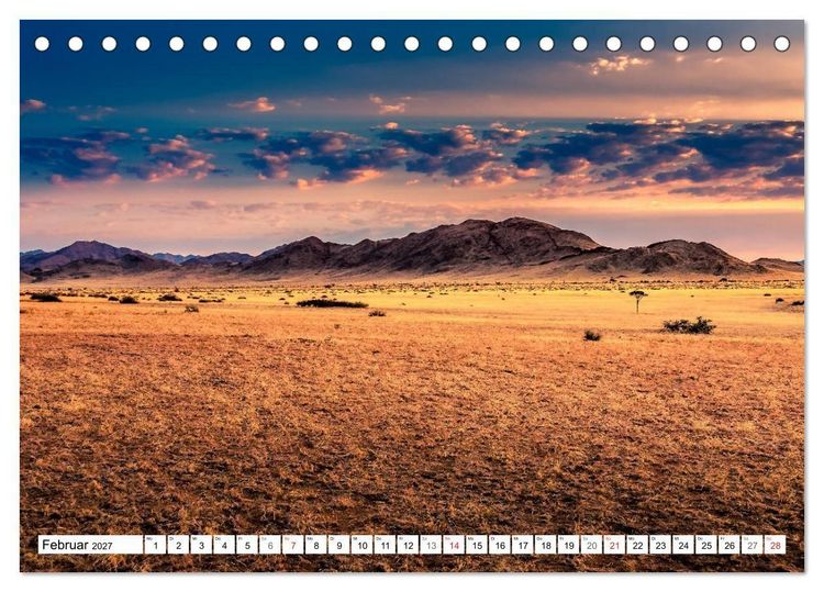 Produktbild: Namibia - Farben und Licht (Tischkalender 2027 DIN A5 quer), CALVENDO Monatskalender