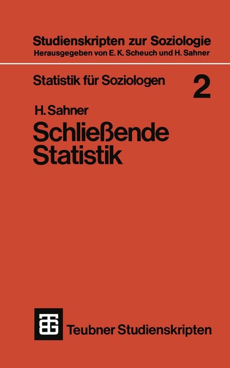 Produktbild: Statistik f&uuml;r Soziologen 2