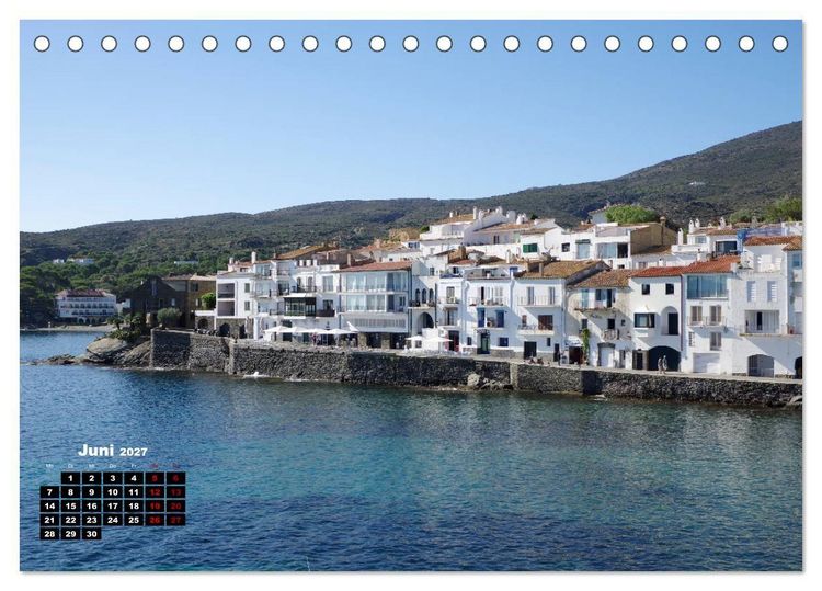 Produktbild: Cadaqu&eacute;s - Perle der Costa Brava (Tischkalender 2027 DIN A5 quer), CALVENDO Monatskalender