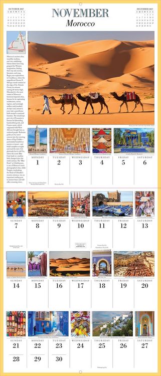 Produktbild: 1,000 Places to See Before You Die Picture-A-Day&reg; Wall Calendar 2027