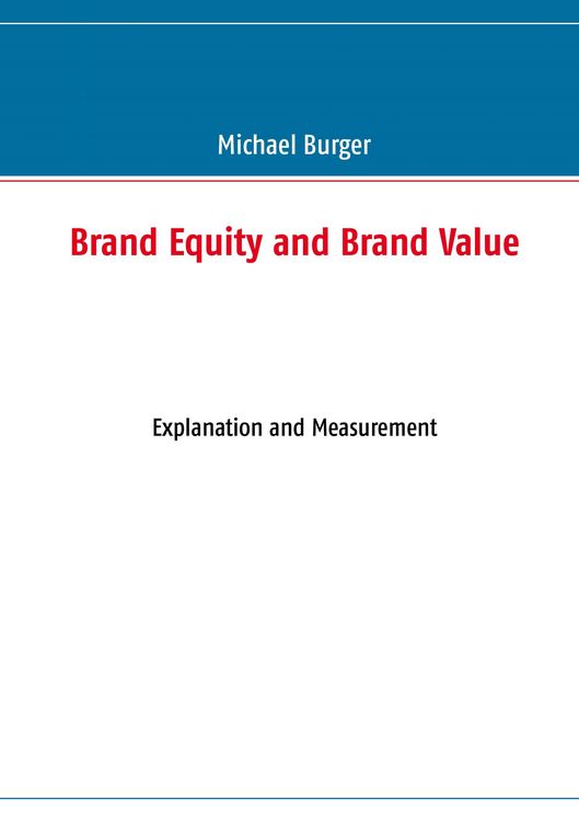 Produktbild: Brand Equity and Brand Value