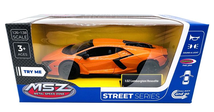 Lamborghini Revuelto Diecast 1:32 orange inkl. Knopfzellen kaufen