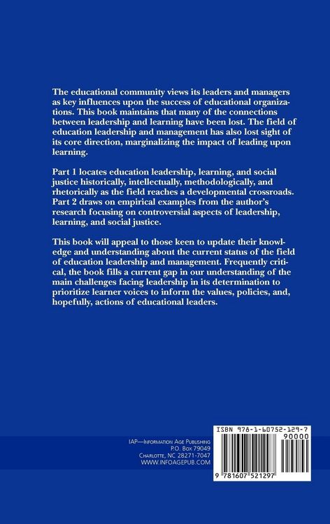 Produktbild: Leadership and Learning