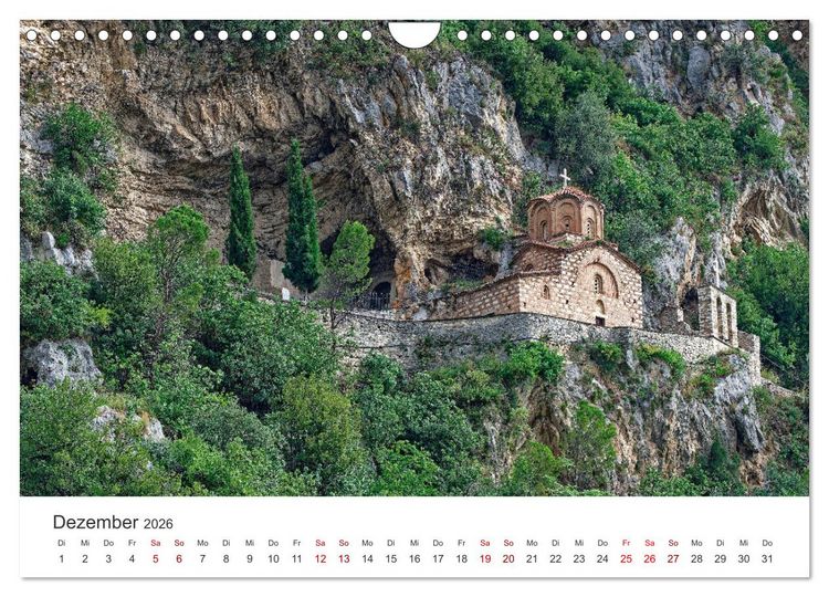 Produktbild: Albanien. Eine Entdeckungsreise. (Wandkalender 2026 DIN A4 quer), CALVENDO Monatskalender