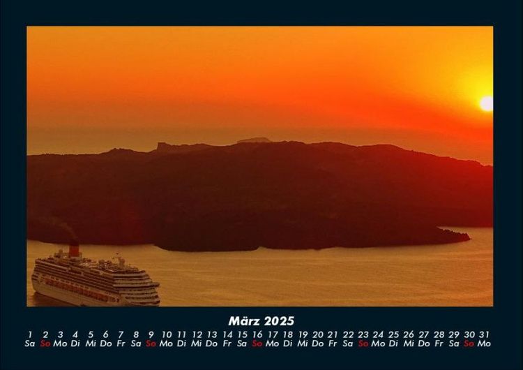 Produktbild: Sonnenunterg&auml;nge 2025 Fotokalender DIN A4