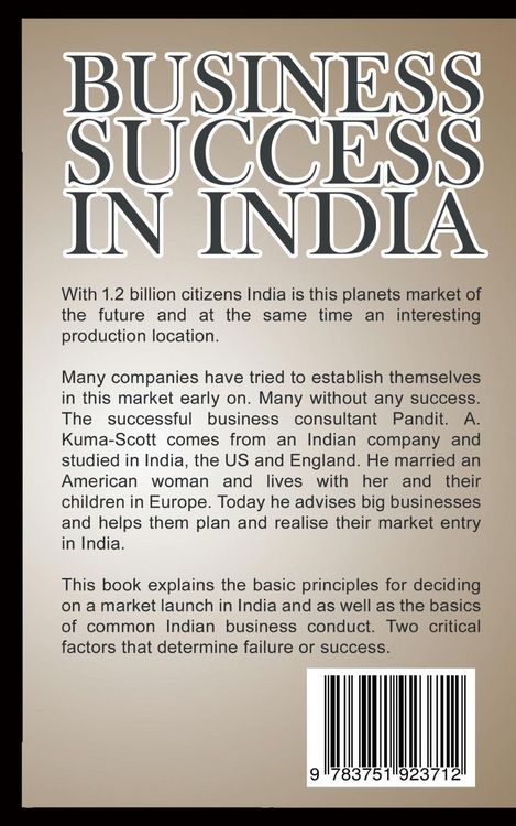 Produktbild: Business Success in India