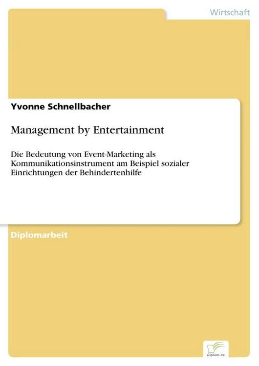 Produktbild: Management by Entertainment