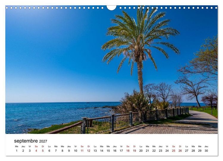 Produktbild: LA RIVIERA TURQUE Antiquit&eacute;. C&ocirc;te. Lumi&egrave;re. (Calendrier mural 2027 DIN A3 vertical), CALVENDO calendrier mensuel