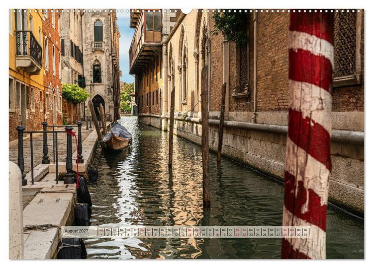 Produktbild: Venedig. Ein Jahr in der Lagunenstadt (hochwertiger Premium Wandkalender 2027 DIN A2 quer), Kunstdruck in Hochglanz