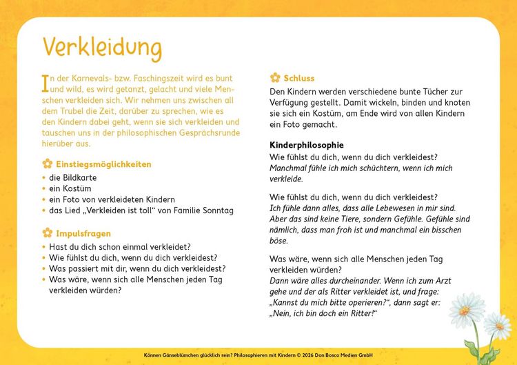 Produktbild: K&ouml;nnen G&auml;nsebl&uuml;mchen gl&uuml;cklich sein? Philosophieren mit Kindern