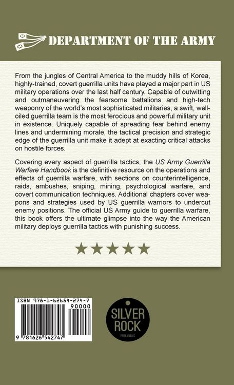 Produktbild: U.S. Army Guerrilla Warfare Handbook