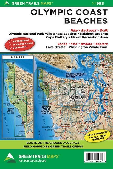 Produktbild: Olympic Coast Beaches, Wa No. 99s