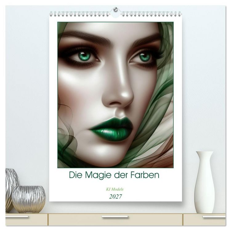 Produktbild: Die Magie der Farben (hochwertiger Premium Wandkalender 2027 DIN A2 hoch), Kunstdruck in Hochglanz