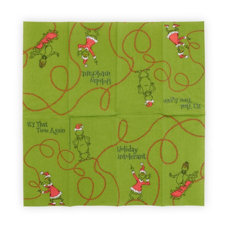 Produktbild: Taschent&uuml;cher Holiday intolerant, Grinch