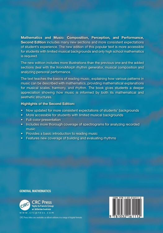 Produktbild: Mathematics and Music