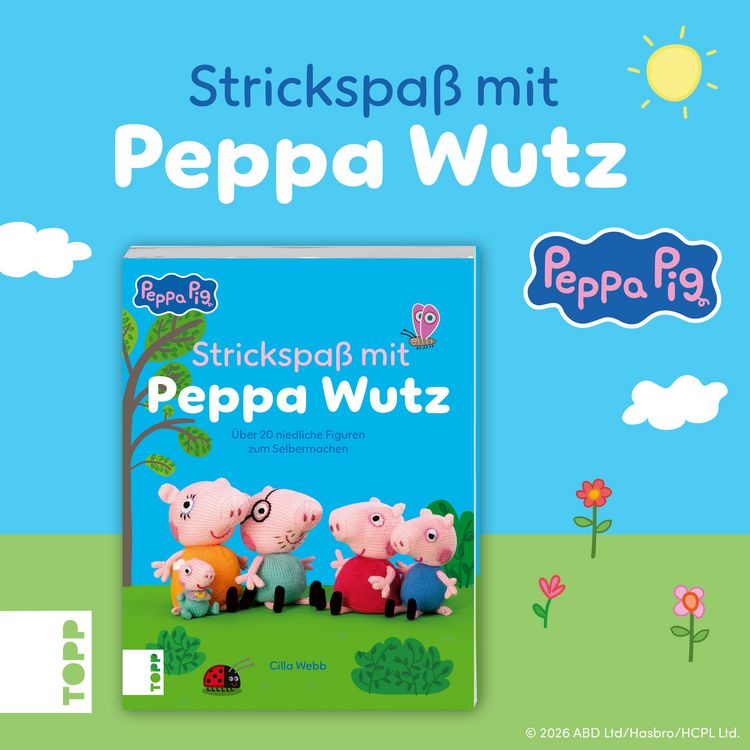 Produktbild: Strickspa&szlig; mit Peppa Wutz