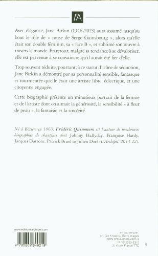 Produktbild: Jane Birkin : &agrave; fleur de peau