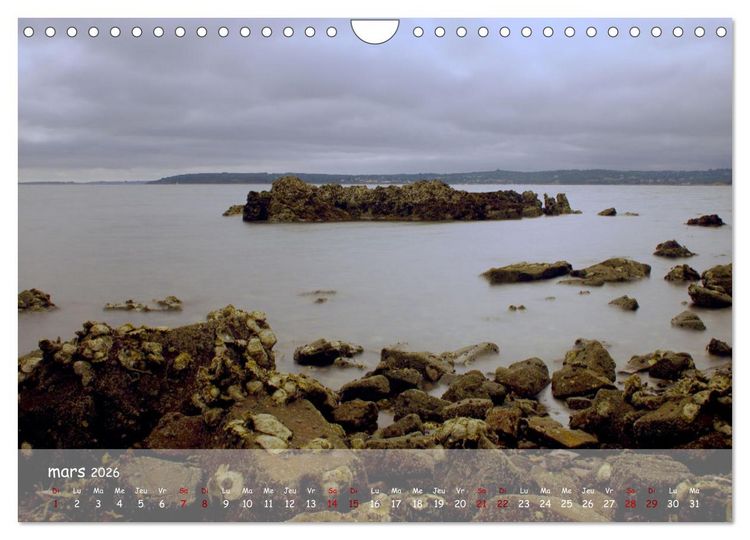 Produktbild: BRETAGNE La beaut&eacute; du Finist&egrave;re (Calendrier mural 2026 DIN A4 vertical), CALVENDO calendrier mensuel