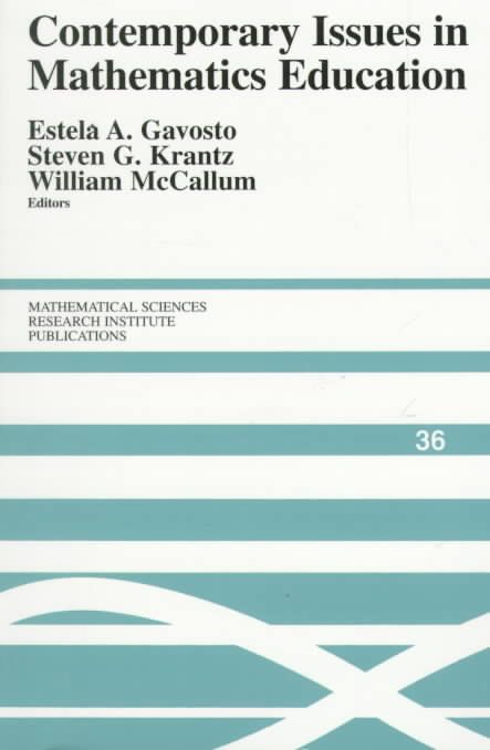 Produktbild: Contemporary Issues in Mathematics Education