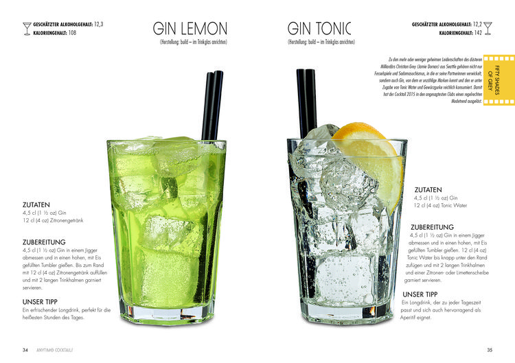 Produktbild: Cocktails, Drinks & Longdrinks
