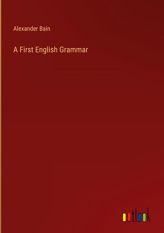 Produktbild: A First English Grammar