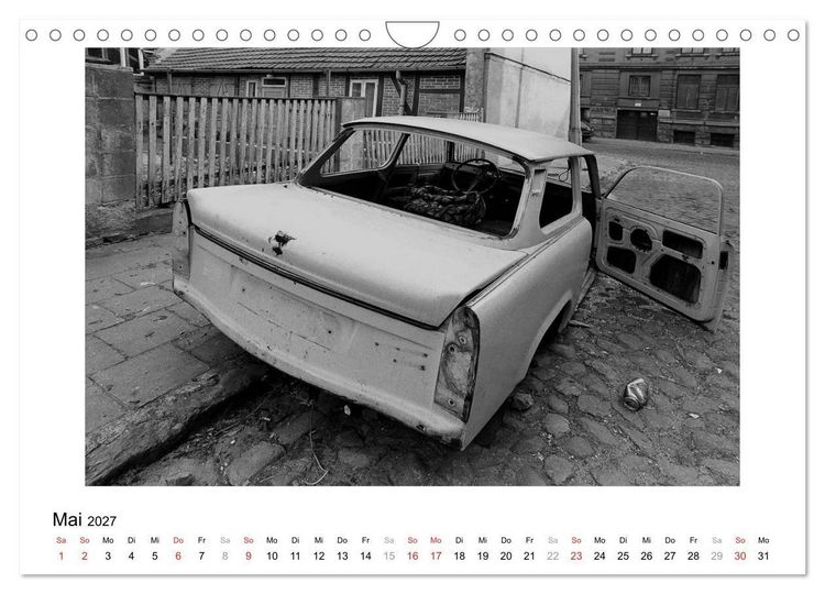 Produktbild: Aus - Zeit der Trabanten (Wandkalender 2027 DIN A4 quer), CALVENDO Monatskalender