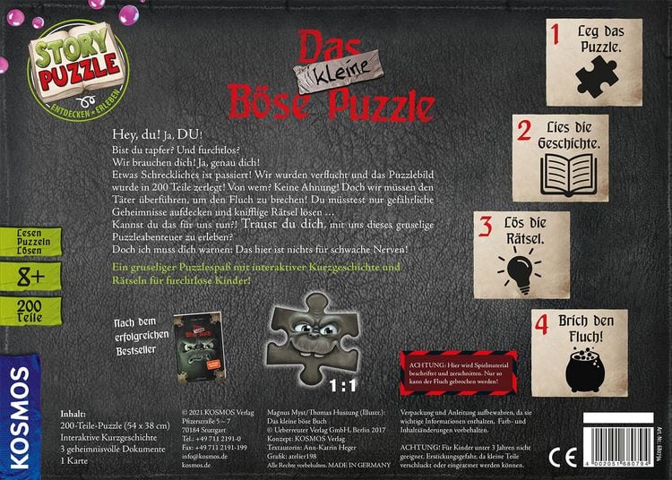 Produktbild: Story-Puzzle Das kleine B&ouml;se Puzzle