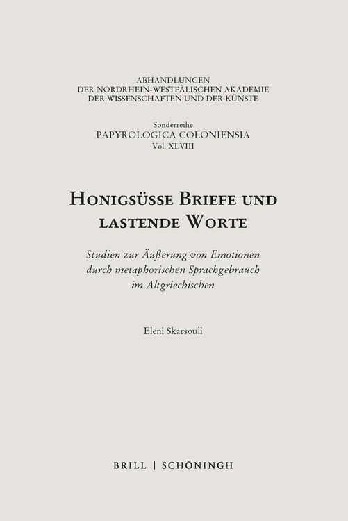 Produktbild: Honigs&uuml;&szlig;e Briefe und lastende Worte
