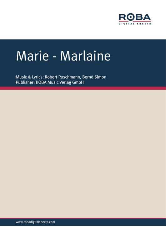 Produktbild: Marie-Marlaine