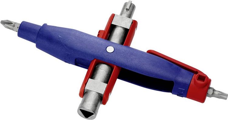 Produktbild: Knipex 00 11 07 KNIPEX 00 11 07 Stiftschaltschrankschl&uuml;ssel der Standard Schaltschrankschl&uuml;ssel 145 mm Schaltschrankschl&uuml;ssel 1 St.