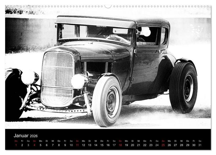 Produktbild: Hot Rods (Wandkalender 2026 DIN A2 quer), CALVENDO Monatskalender