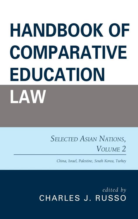 Produktbild: Handbook of Comparative Education Law