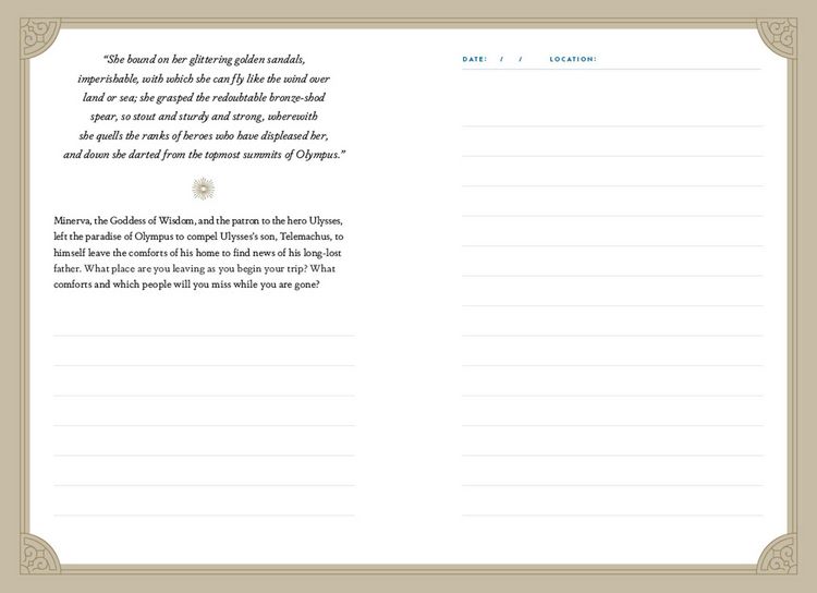 Produktbild: The Odyssey Travel Journal