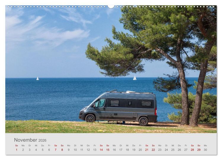 Produktbild: Abenteuer Camping in Kroatien (Wandkalender 2026 DIN A2 quer), CALVENDO Monatskalender