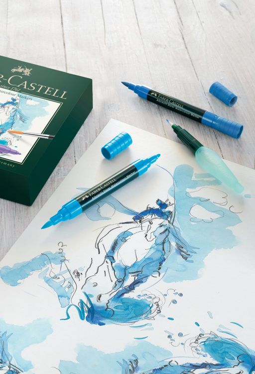 Produktbild: Faber-Castell Aquarellmarker Albrecht D&uuml;rer, 30er Set
