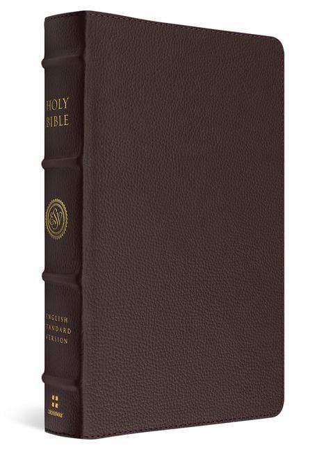 Produktbild: ESV Heirloom Bible, Alpha: Personal Size Edition (Calfskin, Mahogany)