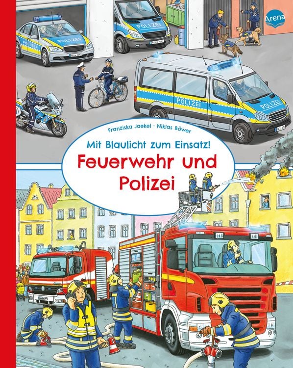 Produktbild: Mit Blaulicht zum Einsatz! Feuerwehr und Polizei