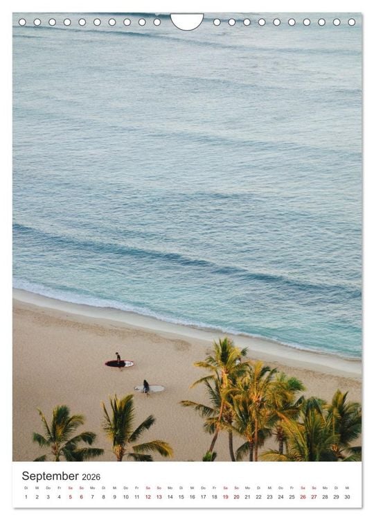Produktbild: Trauminsel Hawaii (Wandkalender 2026 DIN A4 hoch), CALVENDO Monatskalender