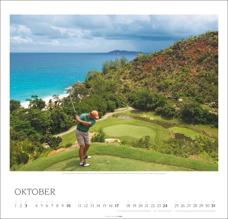 Produktbild: Golf Kalender 2027