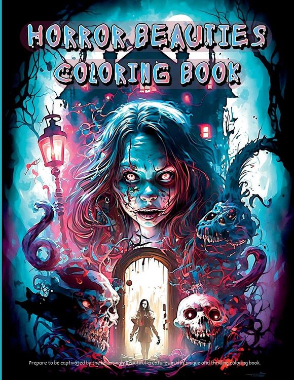 Produktbild: Horror Beauties Coloring Book