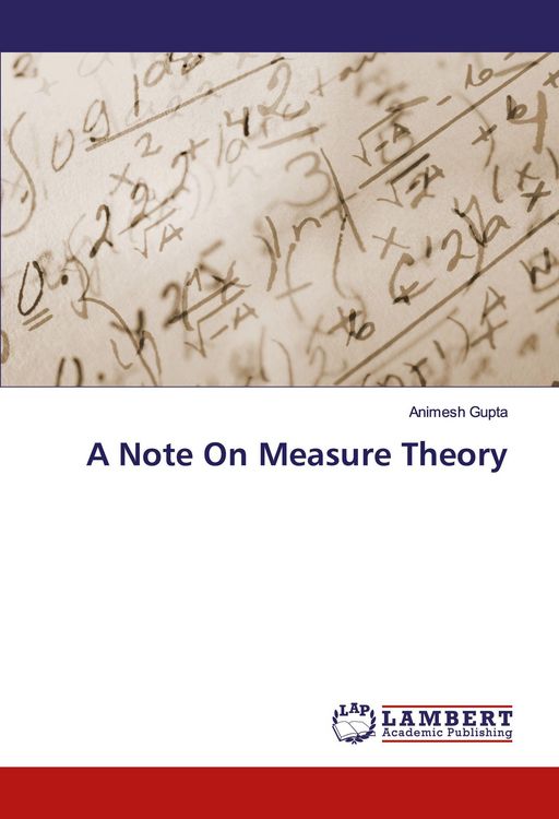 Produktbild: A Note On Measure Theory