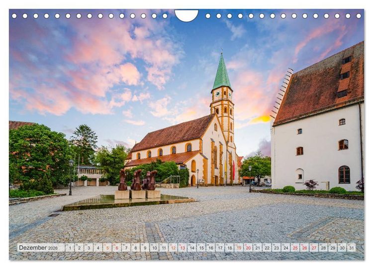 Produktbild: Neumarkt in der Oberpfalz Impressionen (Wandkalender 2026 DIN A4 quer), CALVENDO Monatskalender