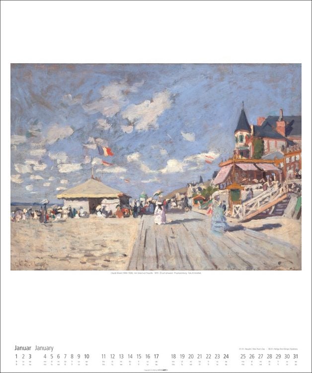 Produktbild: Claude Monet Kalender 2027