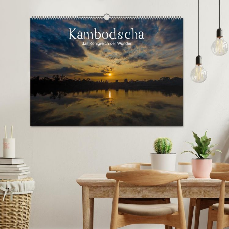 Produktbild: Kambodscha: das K&ouml;nigreich der Wunder (Wandkalender 2026 DIN A2 quer), CALVENDO Monatskalender