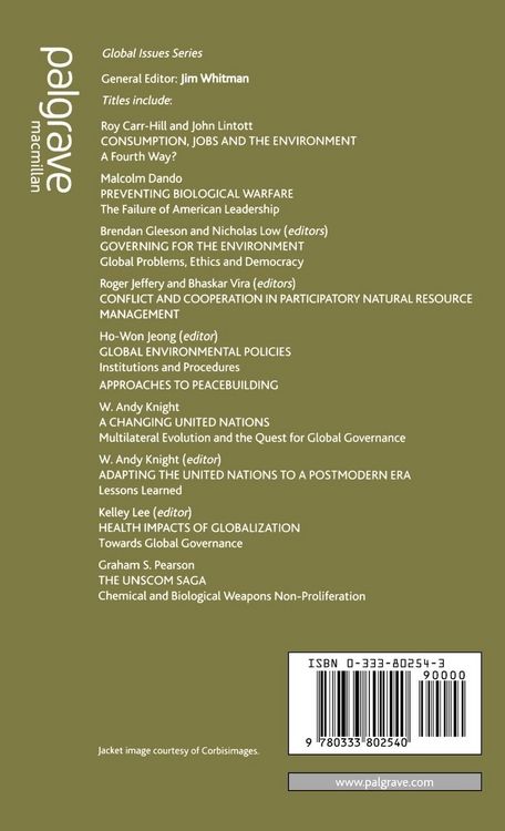 Produktbild: Health Impacts of Globalization