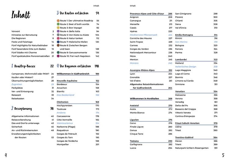 Produktbild: Reise Know-How Roadtrip Handbuch Südfrankreich & Norditalien